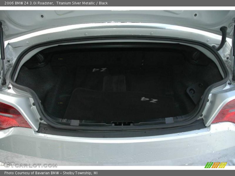 Titanium Silver Metallic / Black 2006 BMW Z4 3.0i Roadster