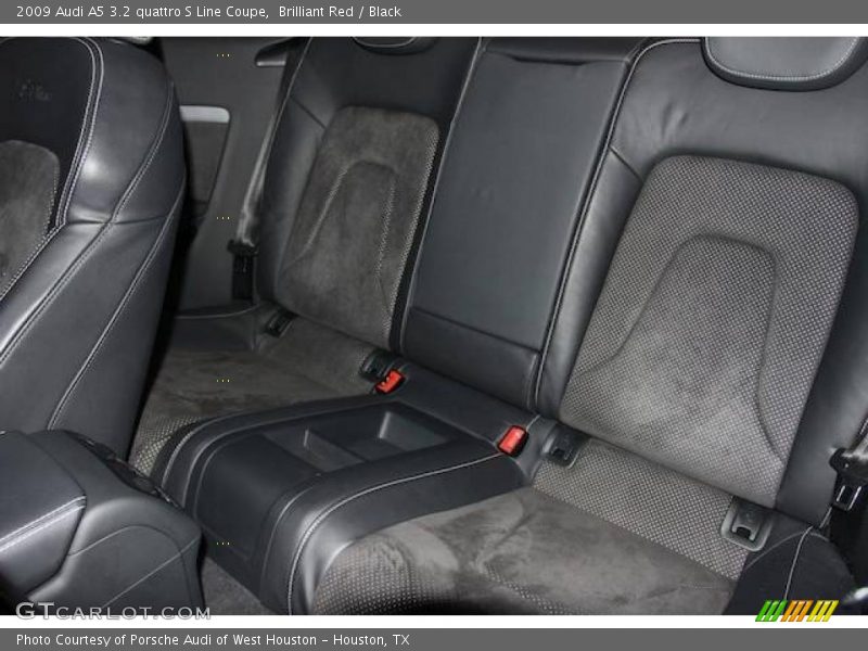 Brilliant Red / Black 2009 Audi A5 3.2 quattro S Line Coupe