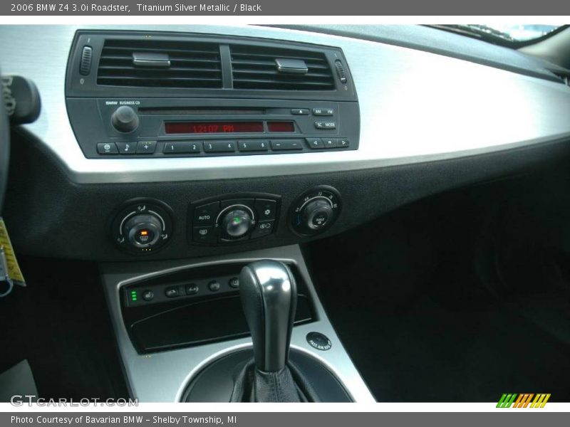 Titanium Silver Metallic / Black 2006 BMW Z4 3.0i Roadster