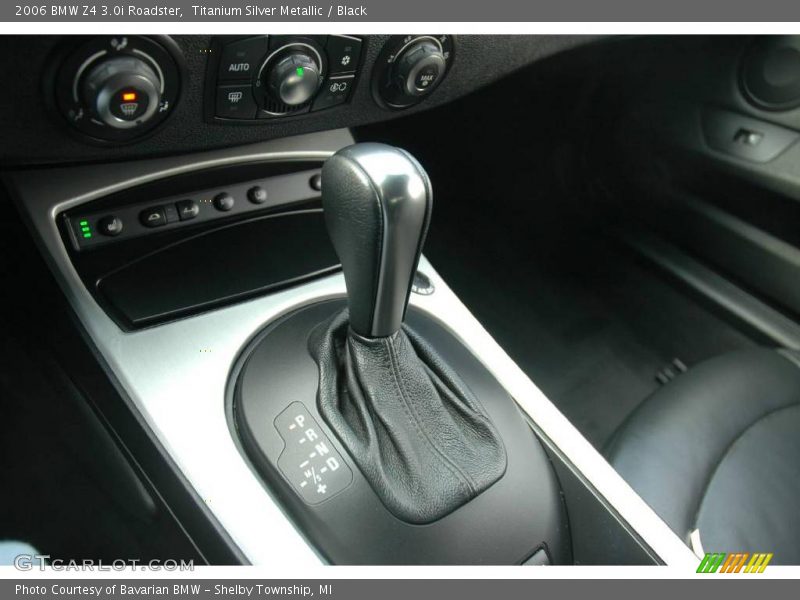 Titanium Silver Metallic / Black 2006 BMW Z4 3.0i Roadster