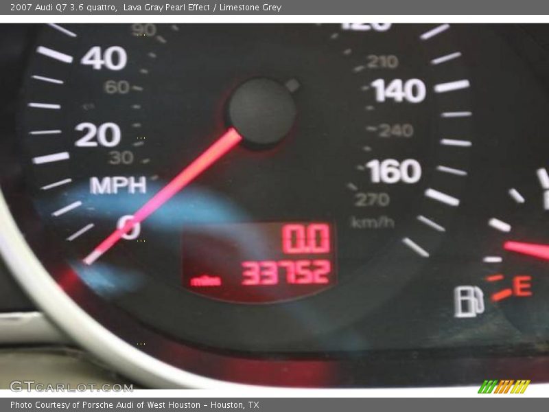 Lava Gray Pearl Effect / Limestone Grey 2007 Audi Q7 3.6 quattro