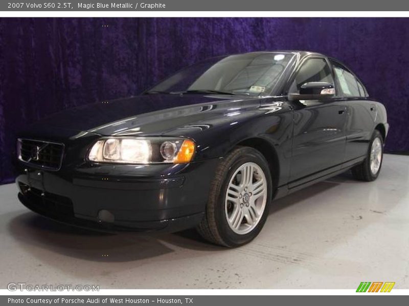 Magic Blue Metallic / Graphite 2007 Volvo S60 2.5T