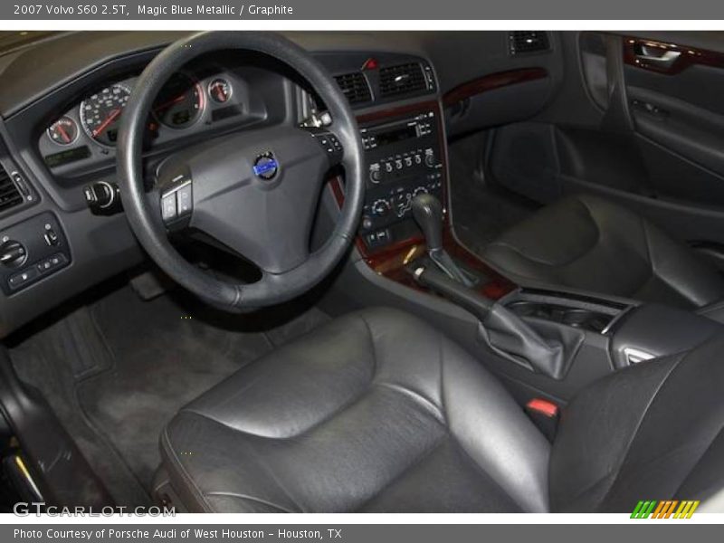 Magic Blue Metallic / Graphite 2007 Volvo S60 2.5T