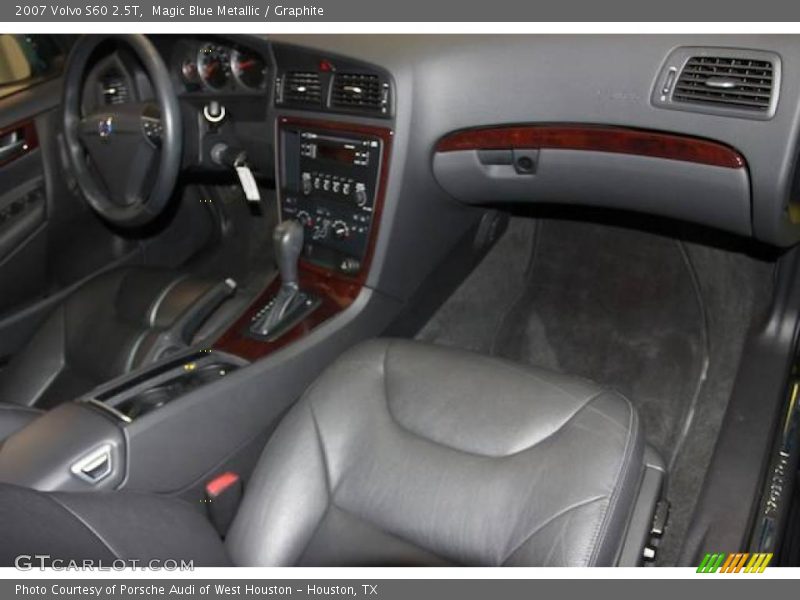 Magic Blue Metallic / Graphite 2007 Volvo S60 2.5T