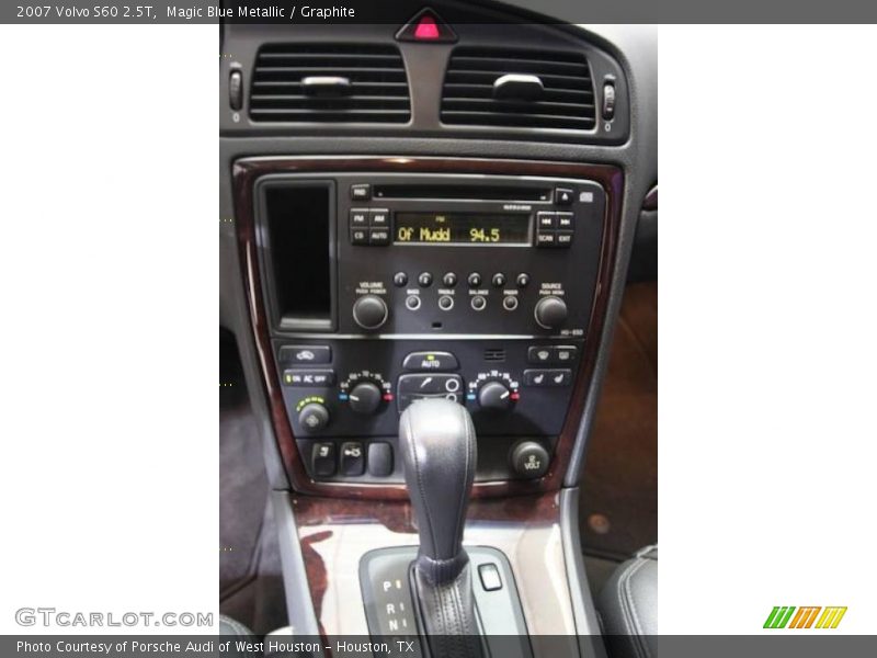 Magic Blue Metallic / Graphite 2007 Volvo S60 2.5T
