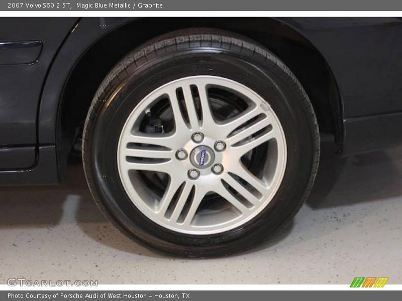Magic Blue Metallic / Graphite 2007 Volvo S60 2.5T