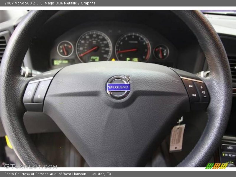 Magic Blue Metallic / Graphite 2007 Volvo S60 2.5T