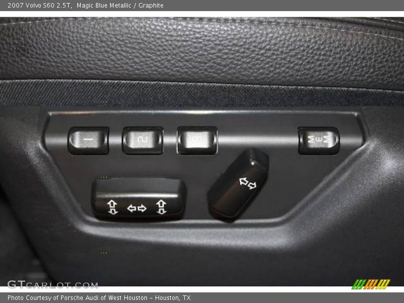 Magic Blue Metallic / Graphite 2007 Volvo S60 2.5T