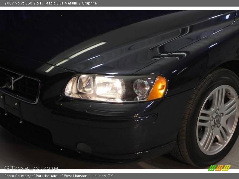 Magic Blue Metallic / Graphite 2007 Volvo S60 2.5T