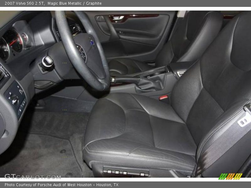 Magic Blue Metallic / Graphite 2007 Volvo S60 2.5T