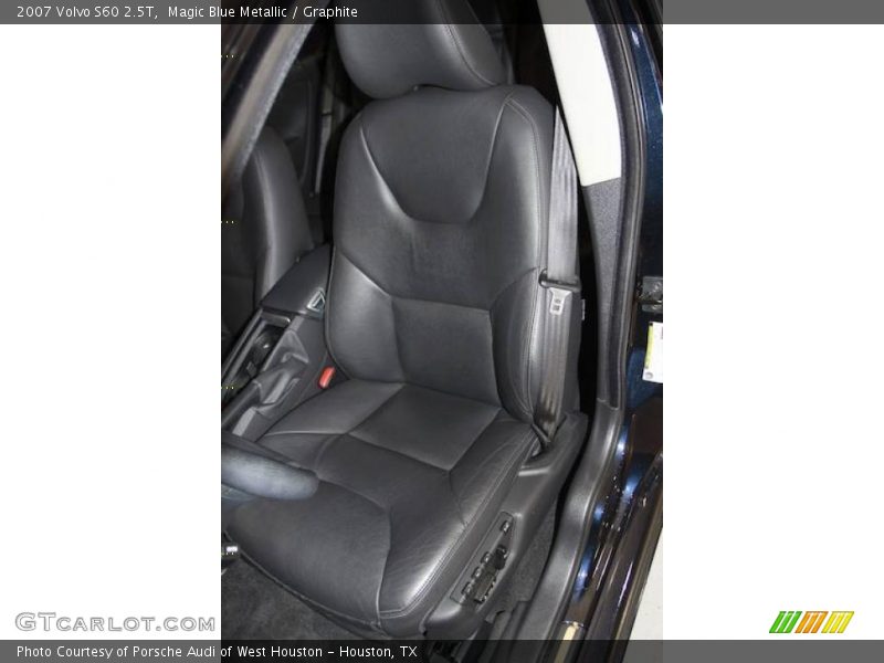 Magic Blue Metallic / Graphite 2007 Volvo S60 2.5T