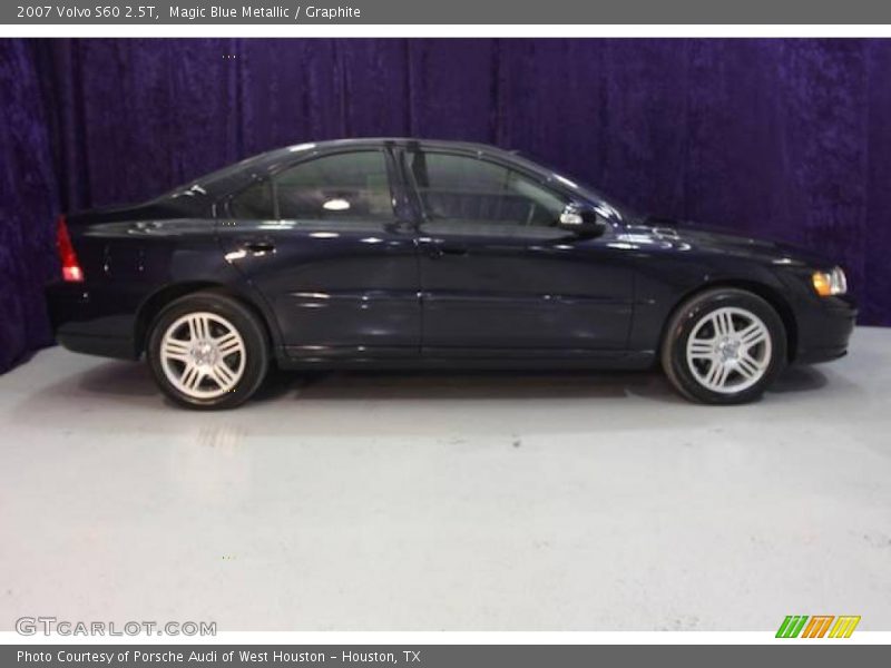 Magic Blue Metallic / Graphite 2007 Volvo S60 2.5T