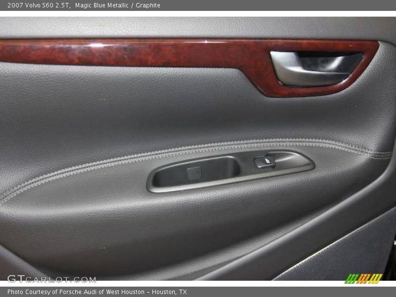 Magic Blue Metallic / Graphite 2007 Volvo S60 2.5T