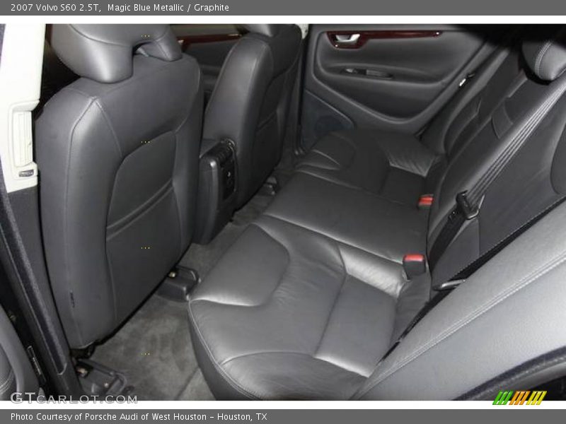Magic Blue Metallic / Graphite 2007 Volvo S60 2.5T