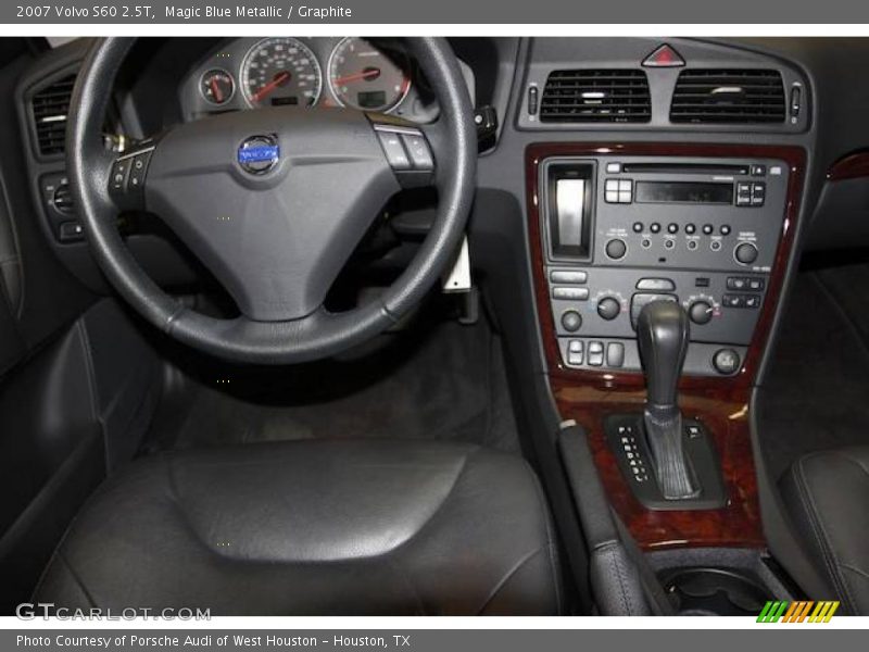 Magic Blue Metallic / Graphite 2007 Volvo S60 2.5T