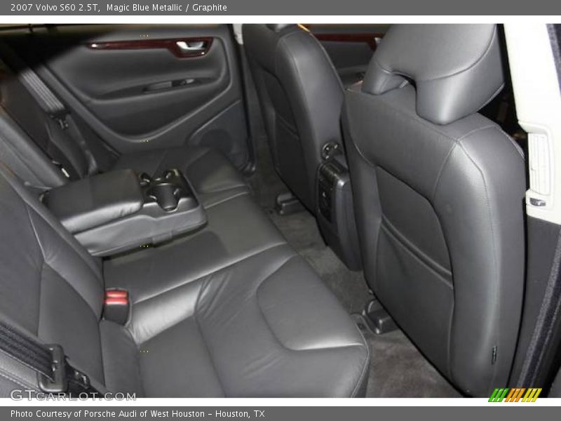 Magic Blue Metallic / Graphite 2007 Volvo S60 2.5T