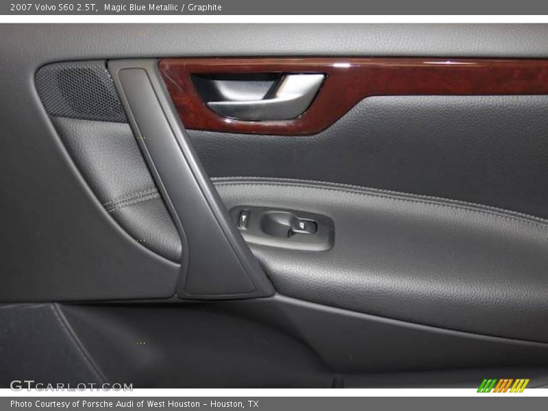 Magic Blue Metallic / Graphite 2007 Volvo S60 2.5T