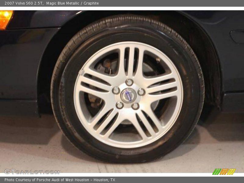 Magic Blue Metallic / Graphite 2007 Volvo S60 2.5T