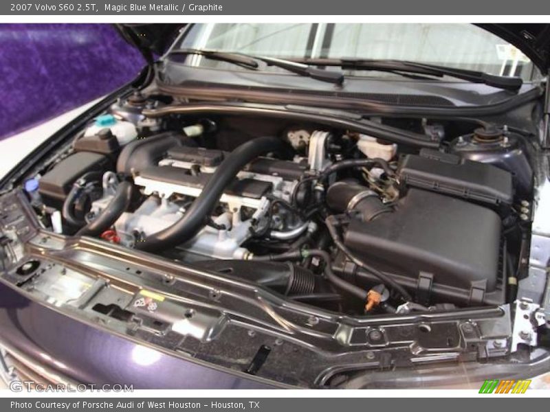 Magic Blue Metallic / Graphite 2007 Volvo S60 2.5T