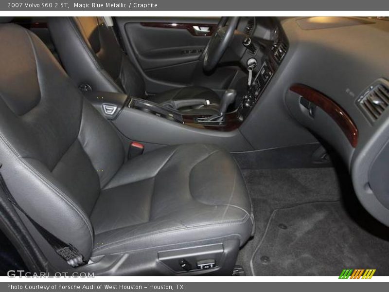 Magic Blue Metallic / Graphite 2007 Volvo S60 2.5T