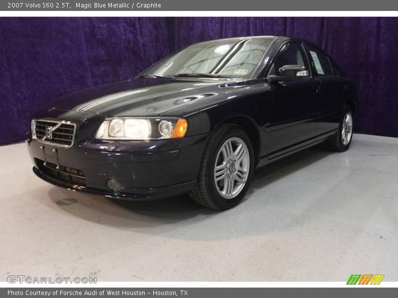 Magic Blue Metallic / Graphite 2007 Volvo S60 2.5T
