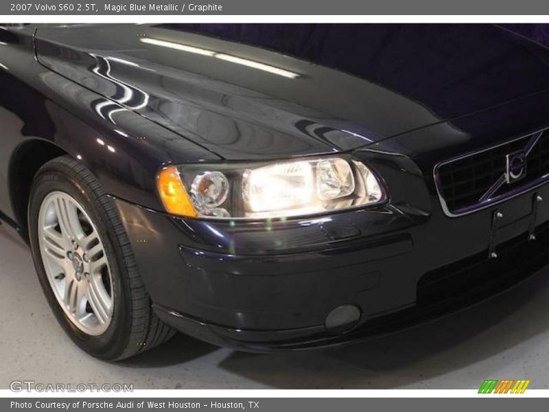 Magic Blue Metallic / Graphite 2007 Volvo S60 2.5T