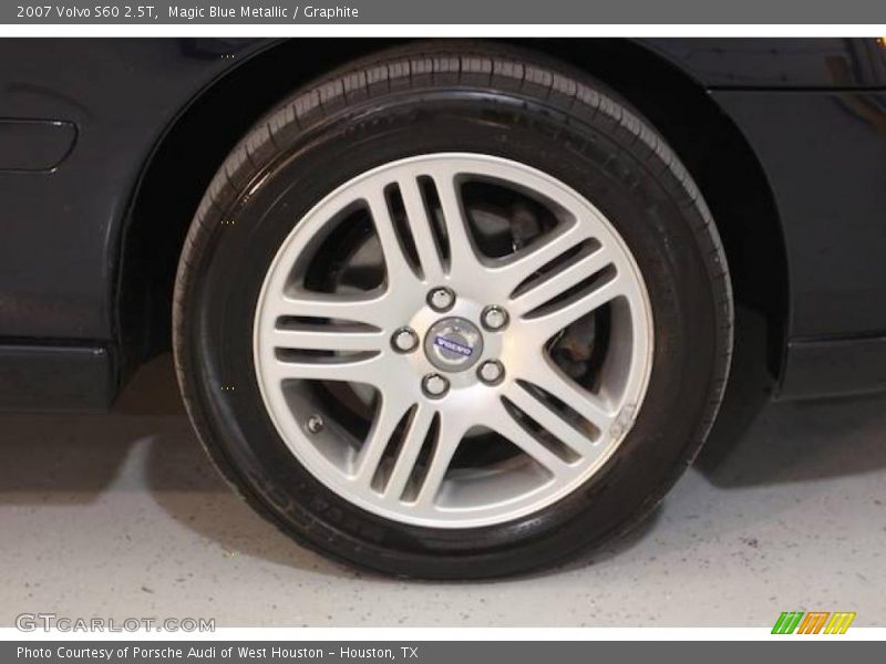 Magic Blue Metallic / Graphite 2007 Volvo S60 2.5T