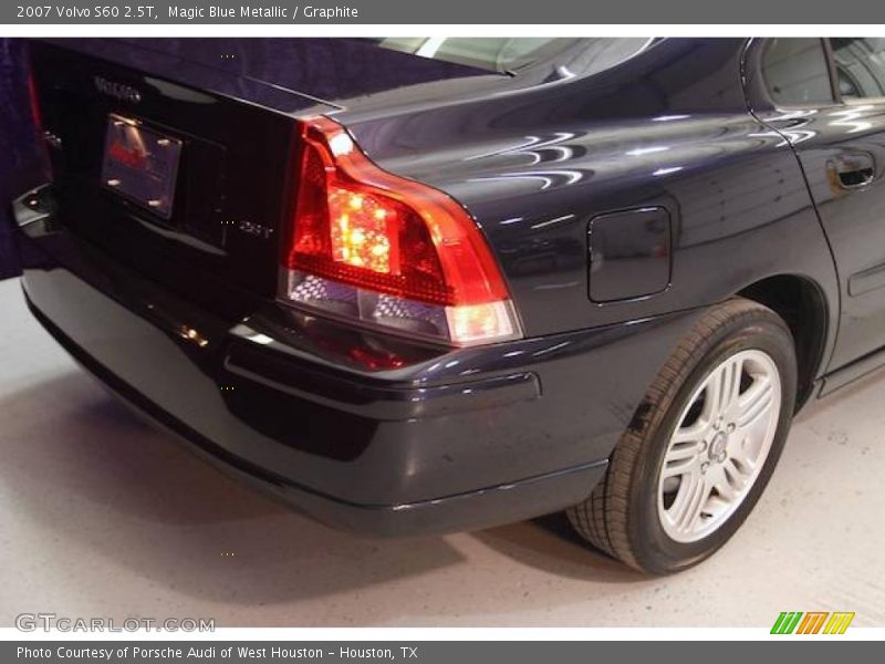 Magic Blue Metallic / Graphite 2007 Volvo S60 2.5T