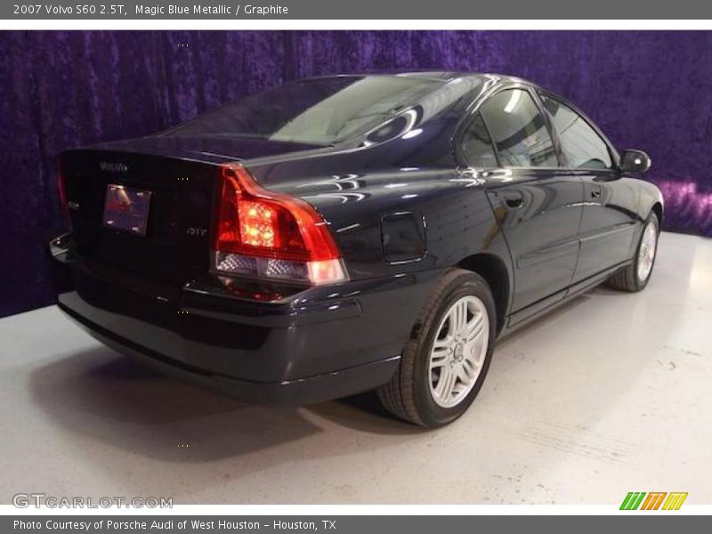 Magic Blue Metallic / Graphite 2007 Volvo S60 2.5T