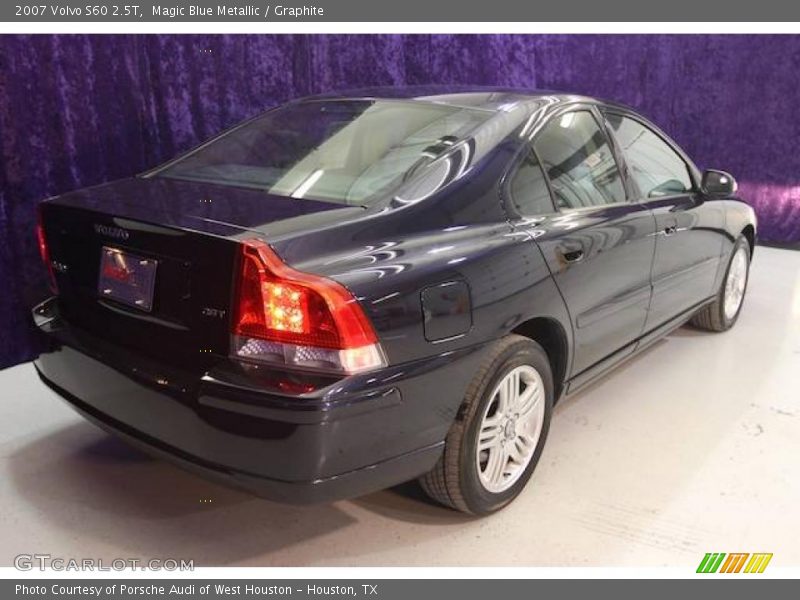 Magic Blue Metallic / Graphite 2007 Volvo S60 2.5T