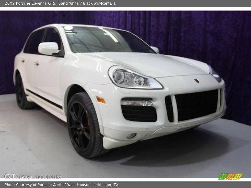 Sand White / Black w/Alcantara 2009 Porsche Cayenne GTS