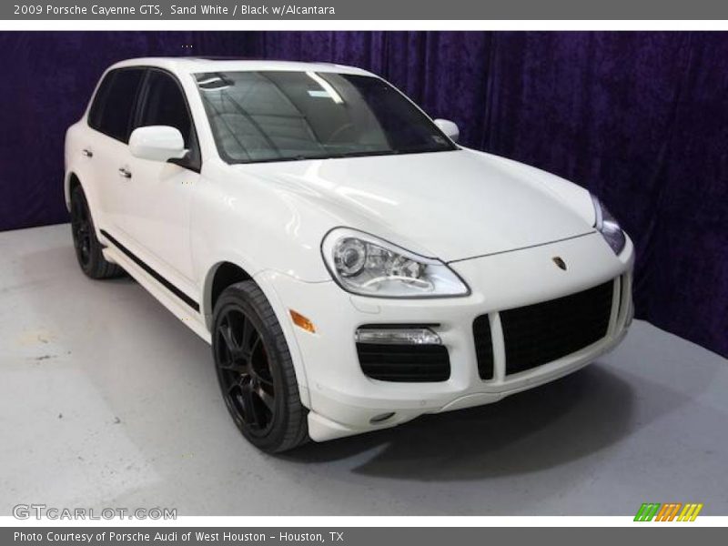 Sand White / Black w/Alcantara 2009 Porsche Cayenne GTS