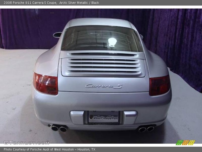 Arctic Silver Metallic / Black 2008 Porsche 911 Carrera S Coupe