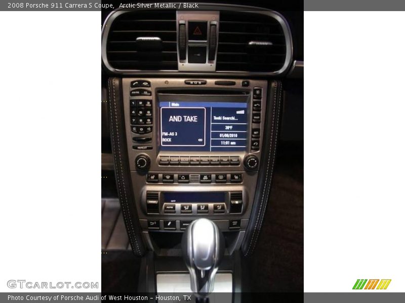 Arctic Silver Metallic / Black 2008 Porsche 911 Carrera S Coupe