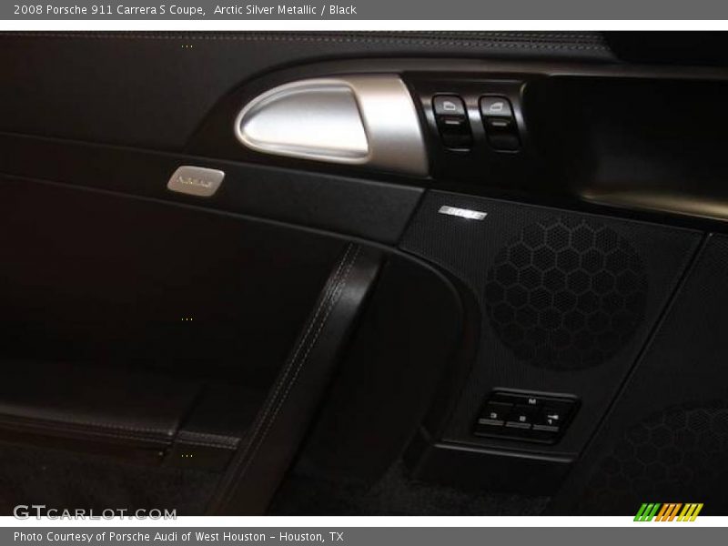 Arctic Silver Metallic / Black 2008 Porsche 911 Carrera S Coupe