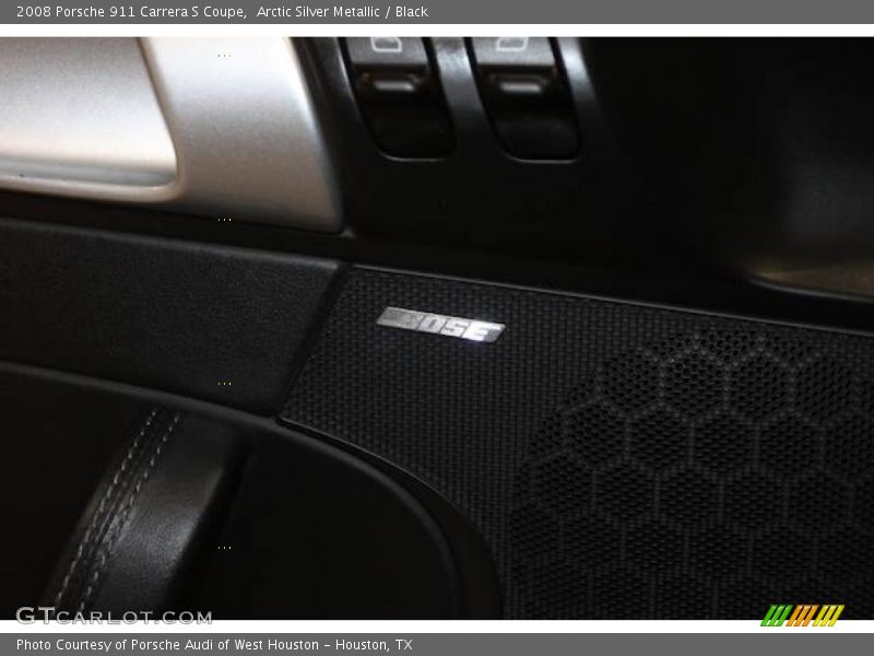 Arctic Silver Metallic / Black 2008 Porsche 911 Carrera S Coupe