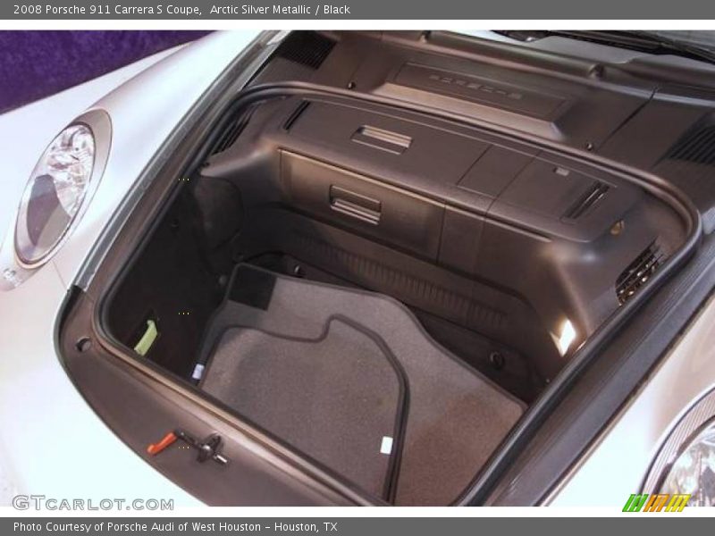 Arctic Silver Metallic / Black 2008 Porsche 911 Carrera S Coupe