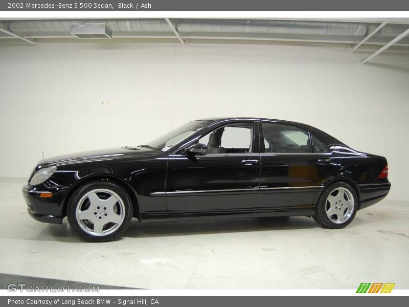 Black / Ash 2002 Mercedes-Benz S 500 Sedan