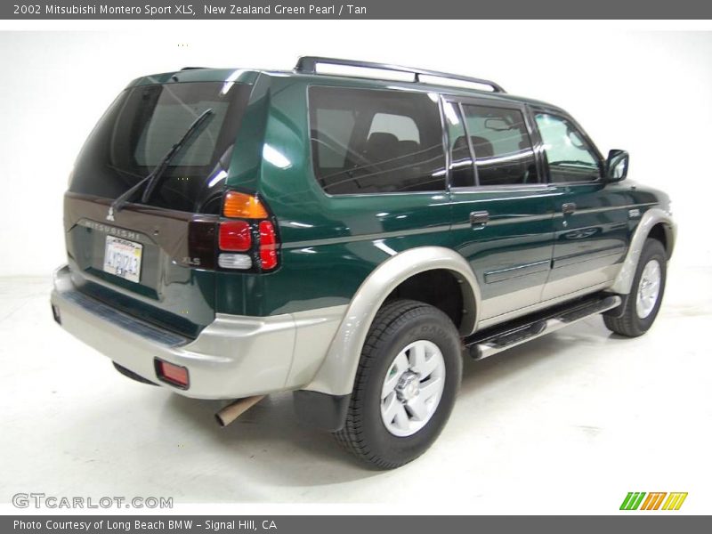 New Zealand Green Pearl / Tan 2002 Mitsubishi Montero Sport XLS