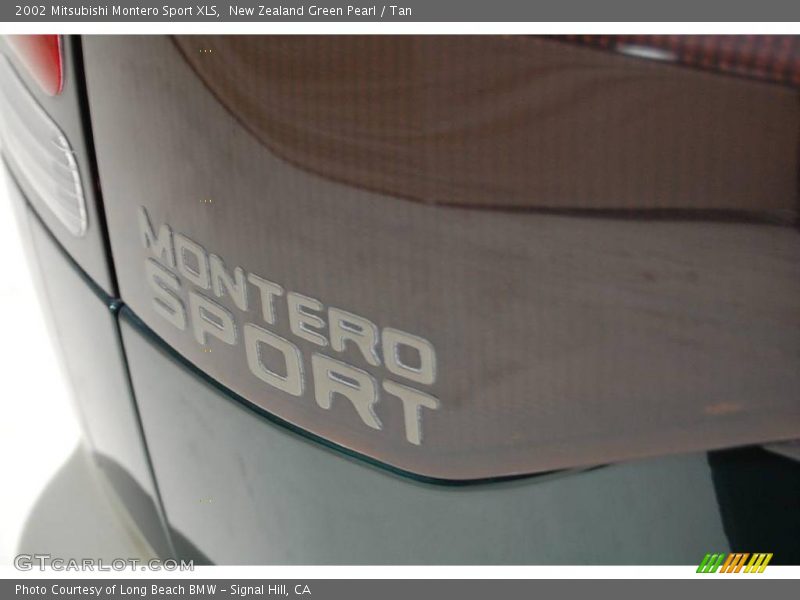 New Zealand Green Pearl / Tan 2002 Mitsubishi Montero Sport XLS
