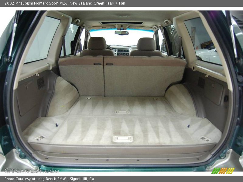 New Zealand Green Pearl / Tan 2002 Mitsubishi Montero Sport XLS