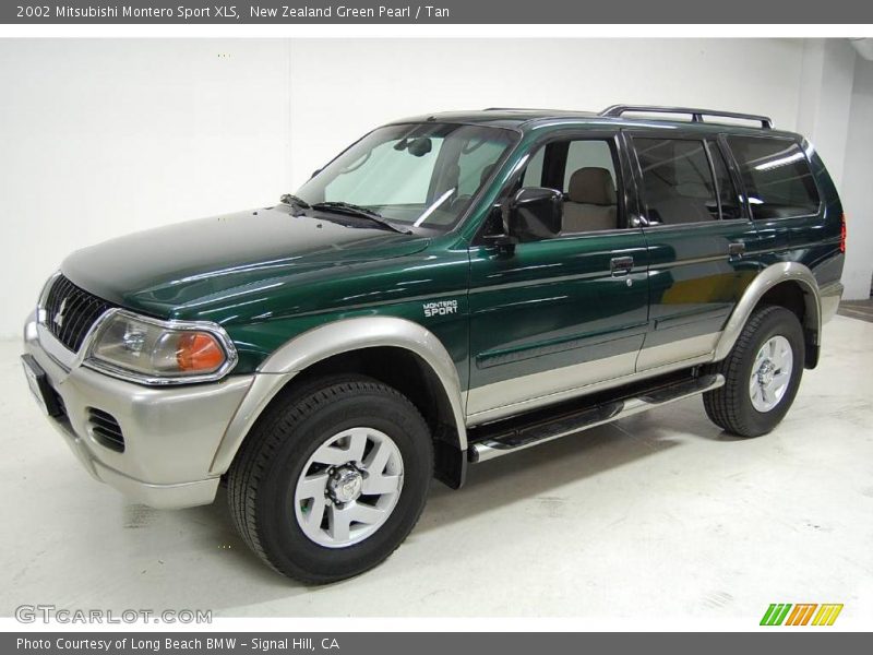New Zealand Green Pearl / Tan 2002 Mitsubishi Montero Sport XLS