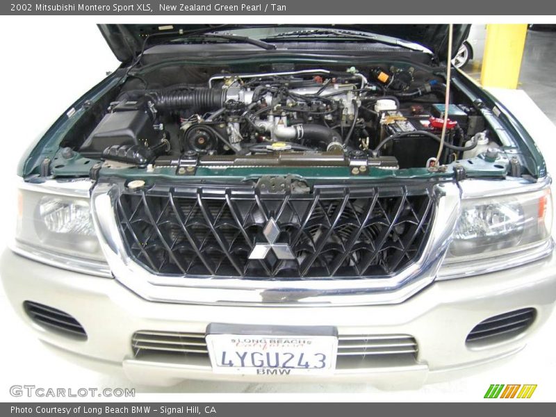 New Zealand Green Pearl / Tan 2002 Mitsubishi Montero Sport XLS