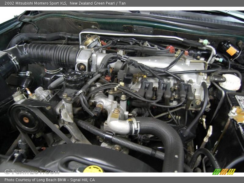 New Zealand Green Pearl / Tan 2002 Mitsubishi Montero Sport XLS