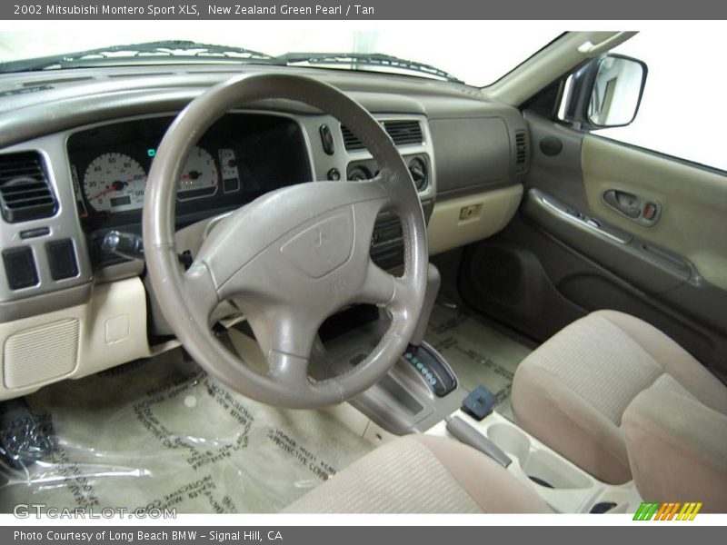 New Zealand Green Pearl / Tan 2002 Mitsubishi Montero Sport XLS