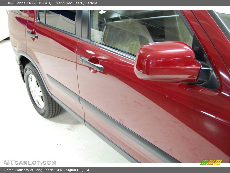 Chianti Red Pearl / Saddle 2004 Honda CR-V EX 4WD