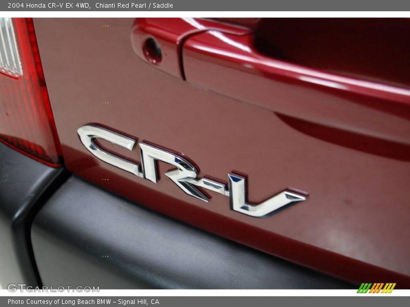 Chianti Red Pearl / Saddle 2004 Honda CR-V EX 4WD