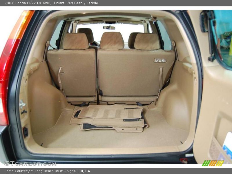 Chianti Red Pearl / Saddle 2004 Honda CR-V EX 4WD
