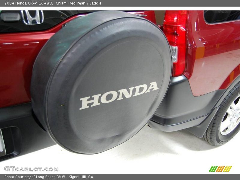 Chianti Red Pearl / Saddle 2004 Honda CR-V EX 4WD