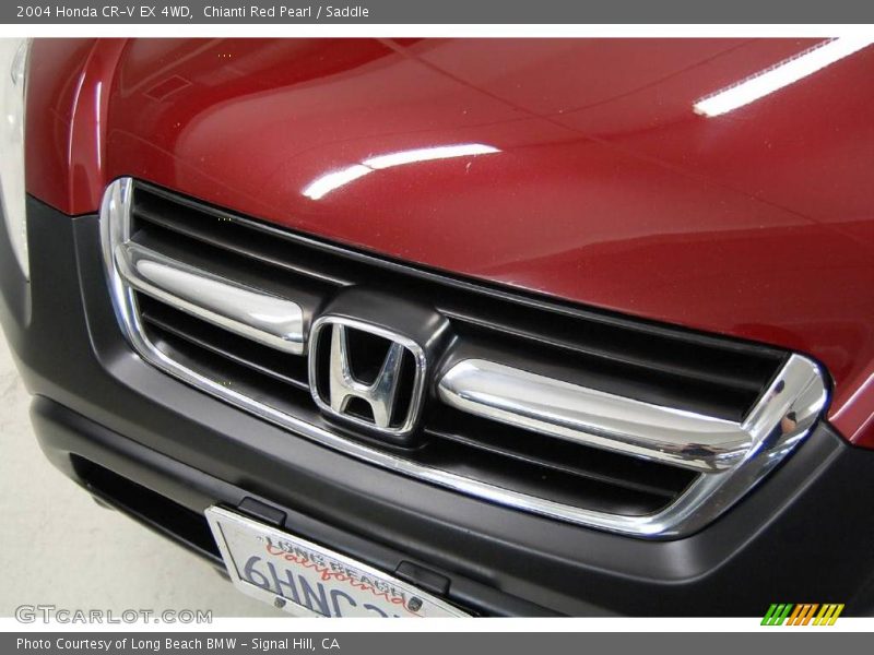 Chianti Red Pearl / Saddle 2004 Honda CR-V EX 4WD